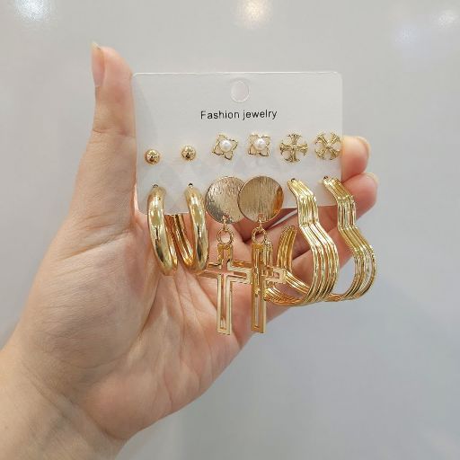 گوشواره Fashion Jewelry کد 1227 - خرید آنلاین از گالری آداس